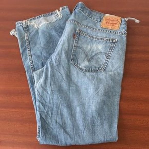 Levi's Denim - Vintage man’s 569 Levi’s mom jeans